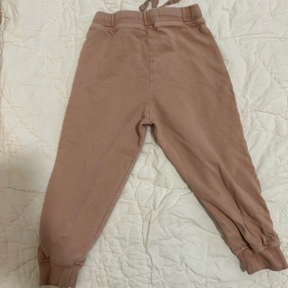 Pehr 2T mauve French terry jogger - Picture 2 of 5